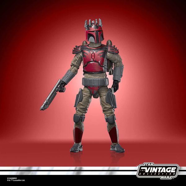 Star Wars The Vintage Collection Mandalorian Super Commando Captain Toy, 3.75-Inch-Scale Star Wars: The Clone Wars Figure Kids Ages 4 and Up - Image 9