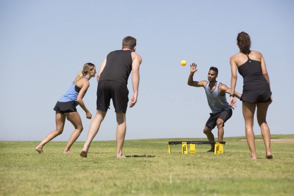 Spikeball Game Set - Played Outdoors, Indoors, Lawn, Yard, Beach, Tailgate, Park - Includes 1 Ball, Drawstring Bag, and Rule Book - Game for Boys, Girls, Teens, Adults, Family - Image 5