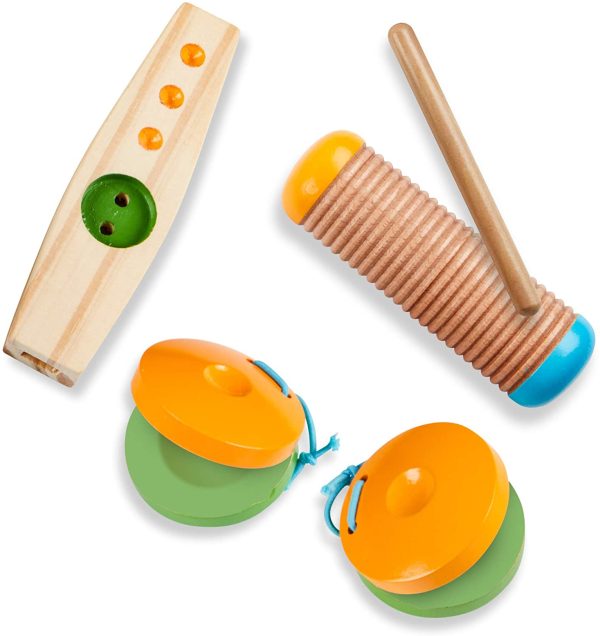 Melissa & Doug Let's Explore Camp Music Play Set - Image 6