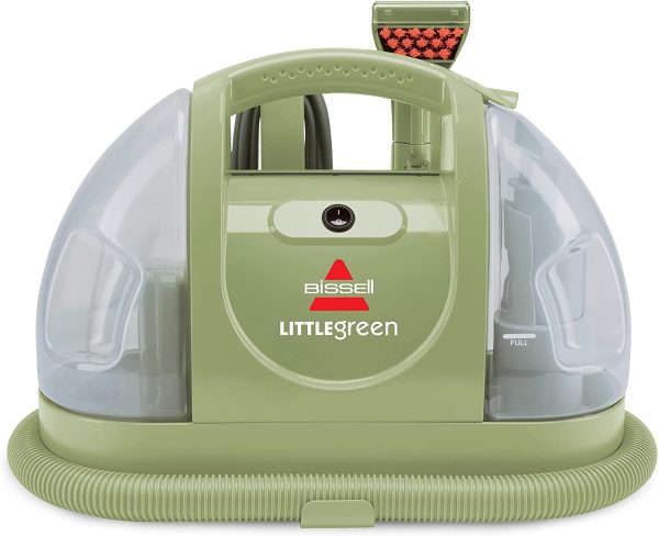 BISSELL - Portable Carpet Cleaner - Little Green ??for Carpet & Upholstery - with Stain Brush - for Household and Automotive use - 15 ft Cord - Image 3