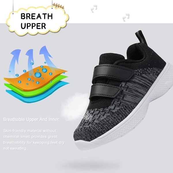 OUSIMEN Toddler Shoes Running Walking Sports for Little Kids Boys Girls Sneakers - Image 6