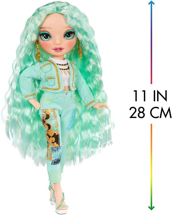 RAINBOW HIGH Daphne Minto ?M?Mint (Light Green) Fashion Doll with 2 Outfits to Mix & Match and Doll Accessories - Image 3