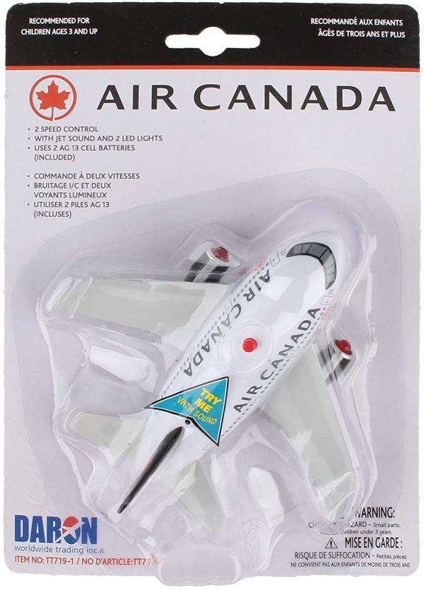 Daron Air Canada Pullback Toy with Light and Sound - Image 2