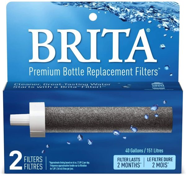 Brita Water Filter Bottle Replacement Filters, 2 Count - Image 3