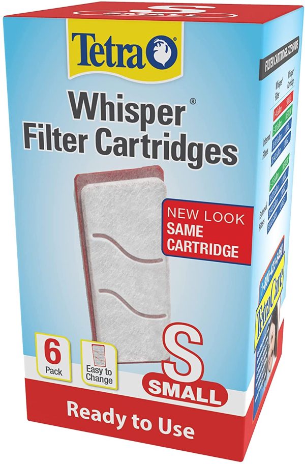 Tetra Whisper Replacement Aquarium Filter Cartridges, Small, 6 Count - Image 2