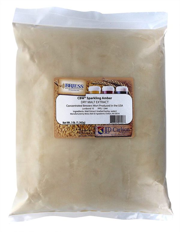 Briess - Dry Malt Extract - Sparkling Amber - 3 lbs. - Image 2