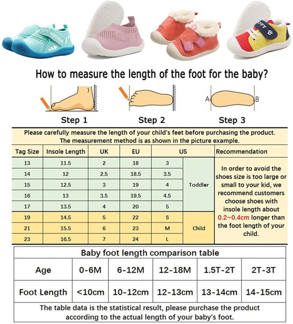 DEBAIJIA Toddler Shoes 1-5T Baby First-Walking Trainers Toddler Infant Boys Girls Soft Kid Cute - Image 4