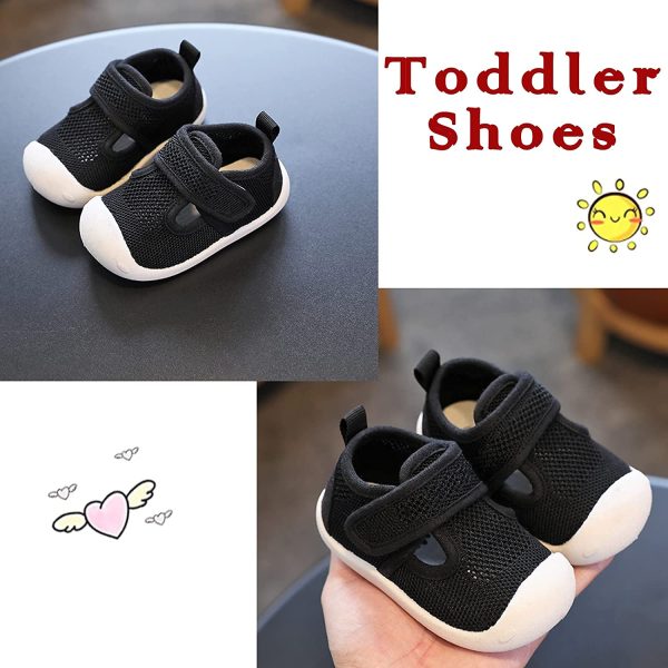 Baby First-Walking Shoes Boys Girls,Girls Trainers Toddler Infant,Boys Baby Shoes,1-4 Years Kid Shoes,Baby Outdoor Shoes,Toddler Sneakers,Non Slip Soft Sole Breathable Lightweight Outdoor Sneaker