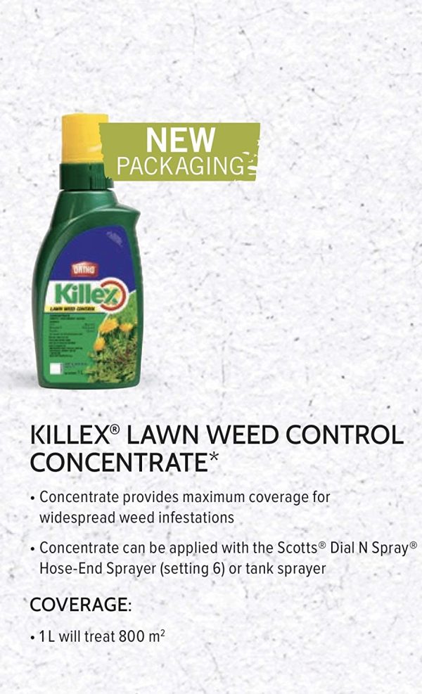 ORTHO KILLEX Lawn Weed Killer Concentrate, 1L - Image 2