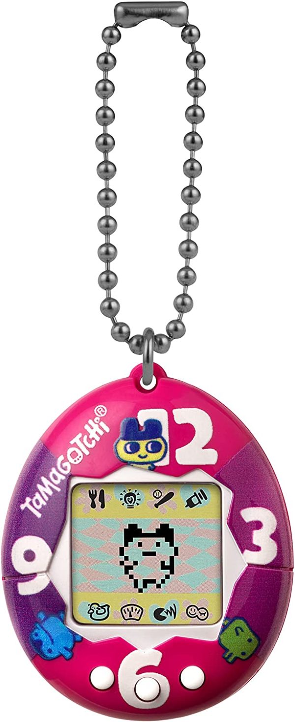 TAMAGOTCHI Original- Purple-Pink Clock Digital pet, Multicolor - Image 6