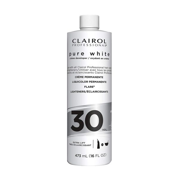 Clairol Professional Pure White Hair Developers for Lightening & Gray Coverage - Image 2