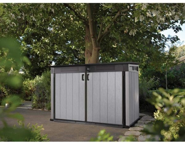 Upromax LLC Grande-Store 6.25 ft. W x 3.58 ft. D x 4.34 ft. H Resin Horizontal Shed