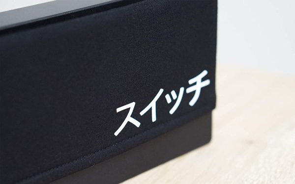 Japanese 'Switch' - Padded Dock Sock Cover Made for Nintendo Switch - OLED Compatible | Accessories, Dock + Screen Protection - Image 3