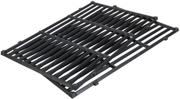 Utheer 7524 19.5 Inches Cast Iron Cooking Grid Grates for Weber Genesis E-310/ E-320/ E-330, Genesis S-310/ S-320/ S-330, Genesis EP-310/ EP-320/ EP-330 Gas Grill, Replaces for Weber 7524/7528 - Image 6