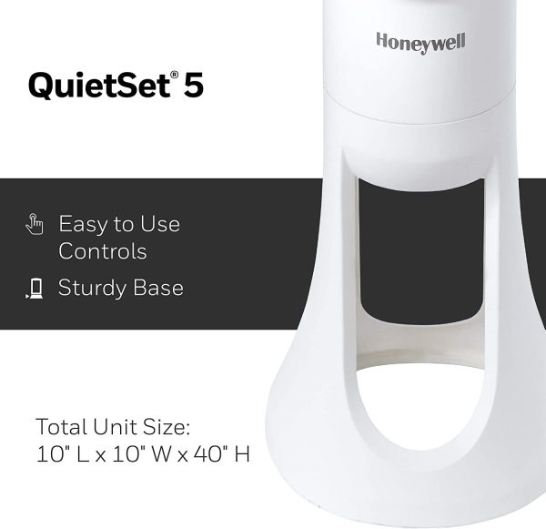 Honeywell Quiet Set Whole Room Tower Fan - Image 3