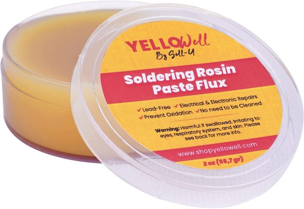 Soldering Products Rosin Paste Flux - Electrical & Electronic Repairs - (2 oz) (1) - Image 2