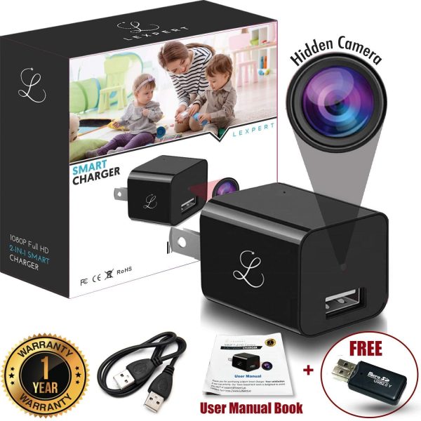 Spy Camera - Hidden Camera Wi-Fi - USB Charger - Hidden Camera Charger - USB Charger Camera - Surveillance Camera - Hidden Spy Camera - Hidden Nanny Cam - Full HD Wireless Remote View [Upgraded] - Image 3