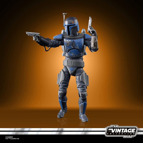 Star Wars The Vintage Collection Mandalorian Death Watch Airborne Trooper Toy 3.75-Inch-Scale Star Wars: The Clone Wars Figure Ages 4 and Up - Image 3