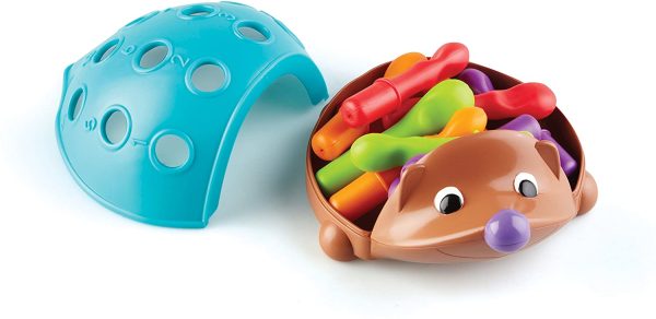 Learning Resources Spike The Fine Motor Hedgehog, Fine Motor and Sensory Toy, Educational Toys for Toddlers, Ages 18 months+ - Image 3