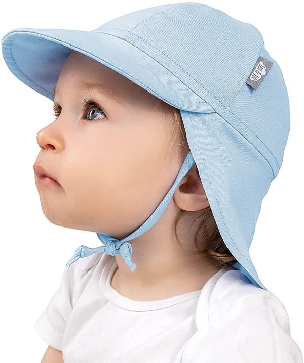 Jan & Jul Sun Soft Baby Cap | Cotton Neck Flap Hat for Littles - Image 3