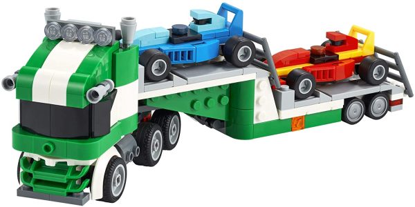 LEGO Creator 3in1 Race Car Transporter 31113 Building Kit; Makes a Great Gift for Kids Who Love Fun Toys and Creative Building, New 2021 (328 Pieces) - Image 7