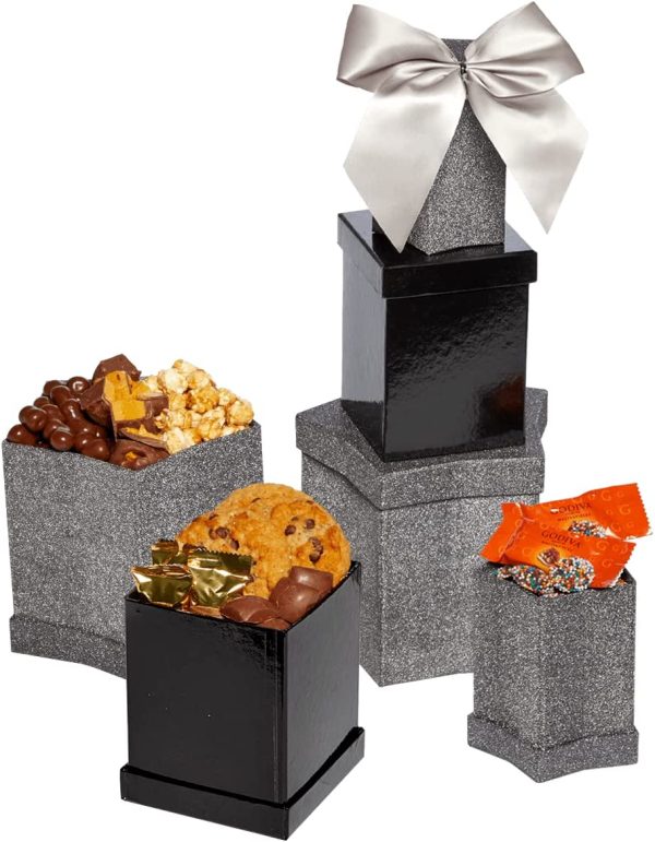 Ultimate Gift Tiered-Tower Gift Basket