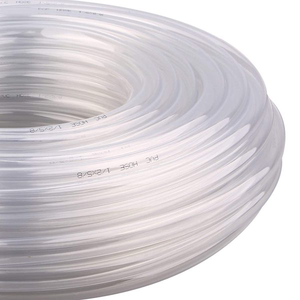 DERNORD PVC Tubing 1/2"ID X 5/8"OD Flexible Clear Vinyl Hose 100 Feet for Food Grade - Image 6