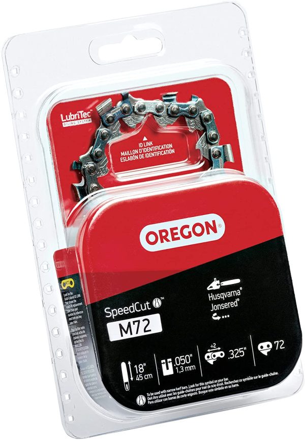 Oregon M72 SpeedCut Chainsaw Chain for 18-Inch Bar -72 Drive Links ?M?fits Husqvarna, Dolmar, Jonsered and more - Image 6