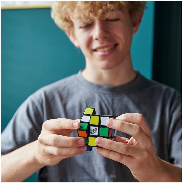 Spin Master Games Rubik’s Cube, The Original 3x3 Colour-Matching Puzzle, Classic Problem-Solving Cube - Image 6