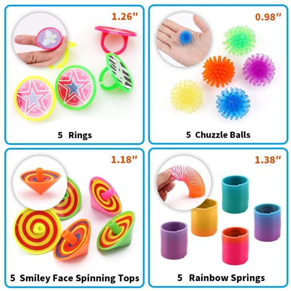 Amy&Benton 120PCS Carnival Prizes for Kids Birthday Party Favors Prizes Box Toy Assortment for Classroom - Image 7