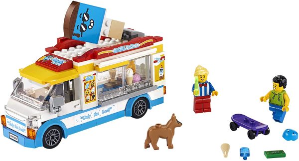 LEGO City Ice-Cream Truck 60253, Cool Building Set for Kids (200 Pieces)