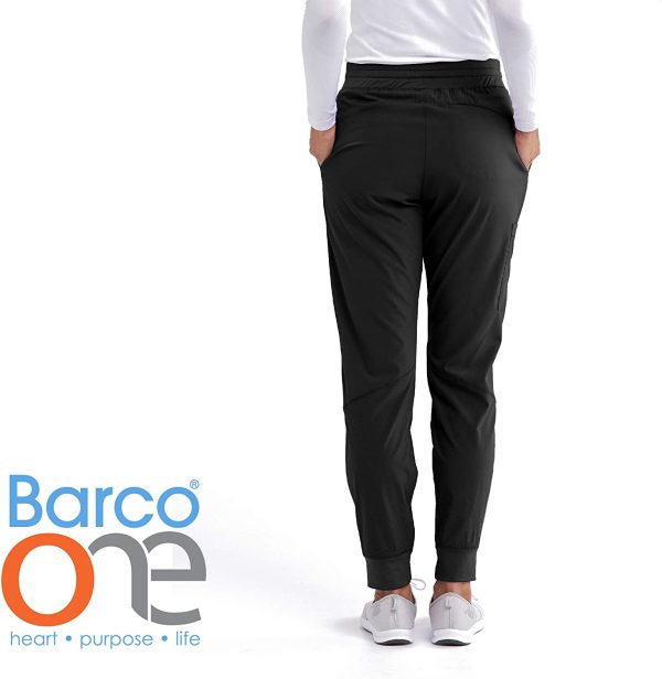 Barco ONE 3-Pocket Boost Jogger Pant for Women ?M?4-Way Stretch Medical Scrub Pant - Image 2