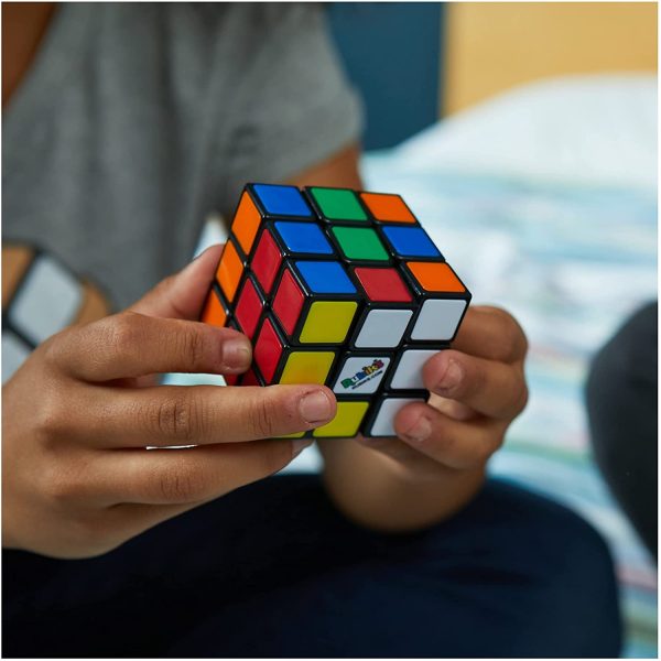 Spin Master Games Rubik’s Cube, The Original 3x3 Colour-Matching Puzzle, Classic Problem-Solving Cube - Image 3