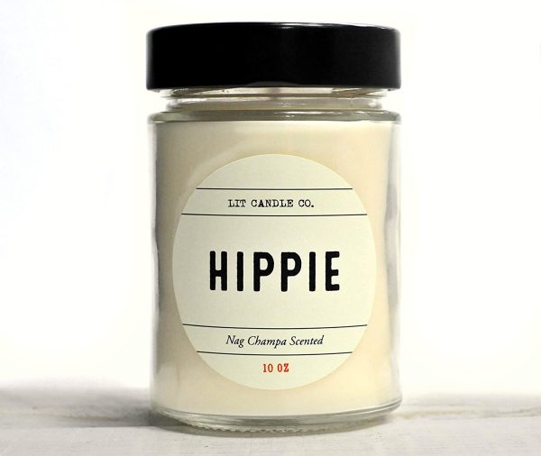 Soy Candles -"Hippie" Nag Champa Scented | Lit Candle Co. - Image 2