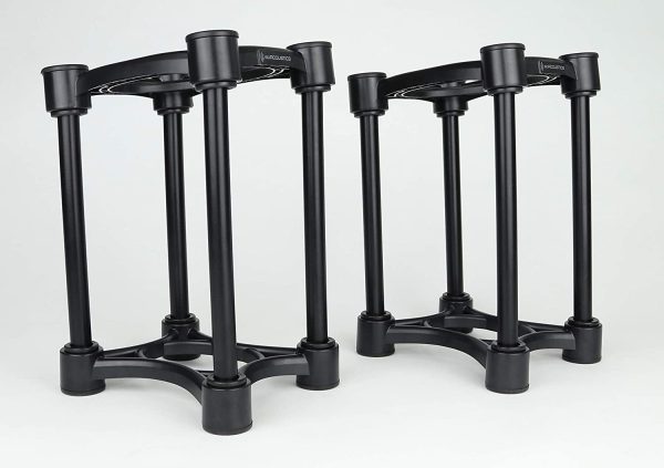 IsoAcoustics Iso-Stand Series Speaker Isolation Stands with Height & Tilt Adjustment: Iso-130 (5.1" x 6?? Pair - Image 3