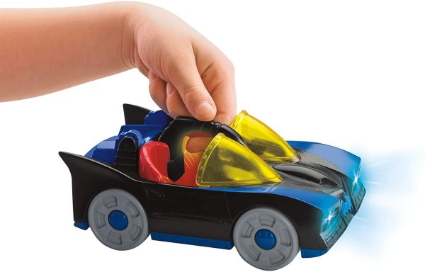 Fisher-Price Imaginext DC Super Friends, Batmobile & Cycle - Image 5