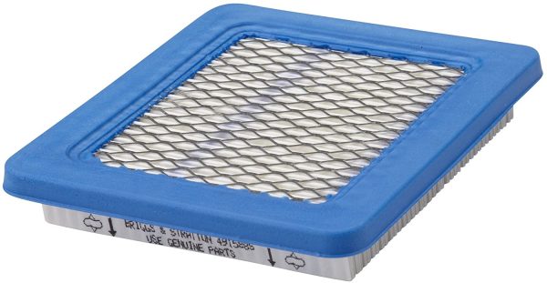 Briggs & Stratton 491588S Flat Air Filter Cartridge, Blue, 1