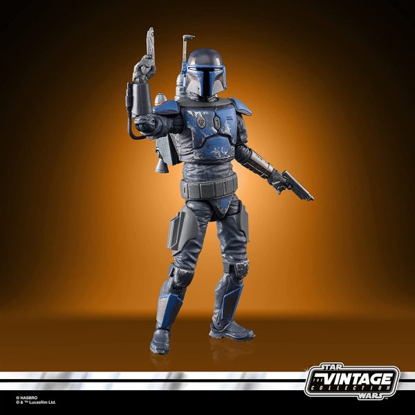 Star Wars The Vintage Collection Mandalorian Death Watch Airborne Trooper Toy 3.75-Inch-Scale Star Wars: The Clone Wars Figure Ages 4 and Up - Image 2