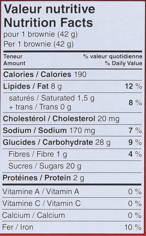 Brownies Topped with Chocolatey Frosting and Crunchy Chopped Peanuts, Contains 6 Individually Wrapped Brownie Snacks, 252 Grams - Image 2