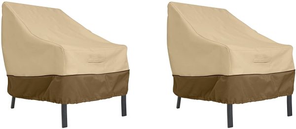 Classic Accessories 70912-2PK Veranda Patio Lounge Chair Cover, Large (2-Pack) - Image 2