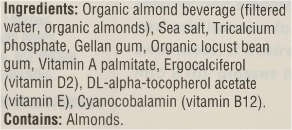 365 by Whole Foods Market, Organic Shelf-Stable Almondmilk, Unsweetened - Original, 32 Fl Oz (Packaging May Vary)