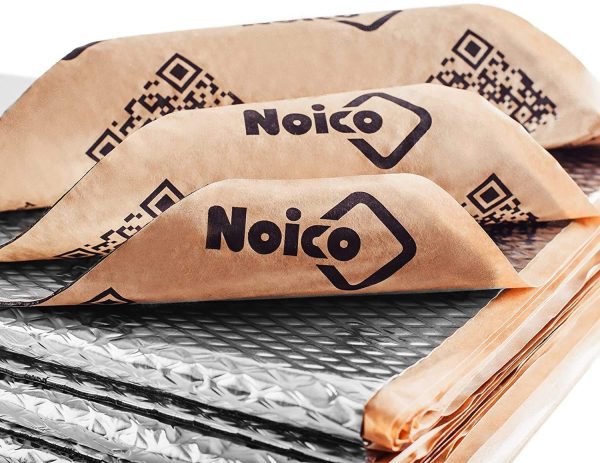 Noico 80 mil (2mm) 36 (3.4 sqm) sqft car Sound deadening mat, Butyl Automotive Sound Deadener, Audio Noise Insulation and dampening - Image 2