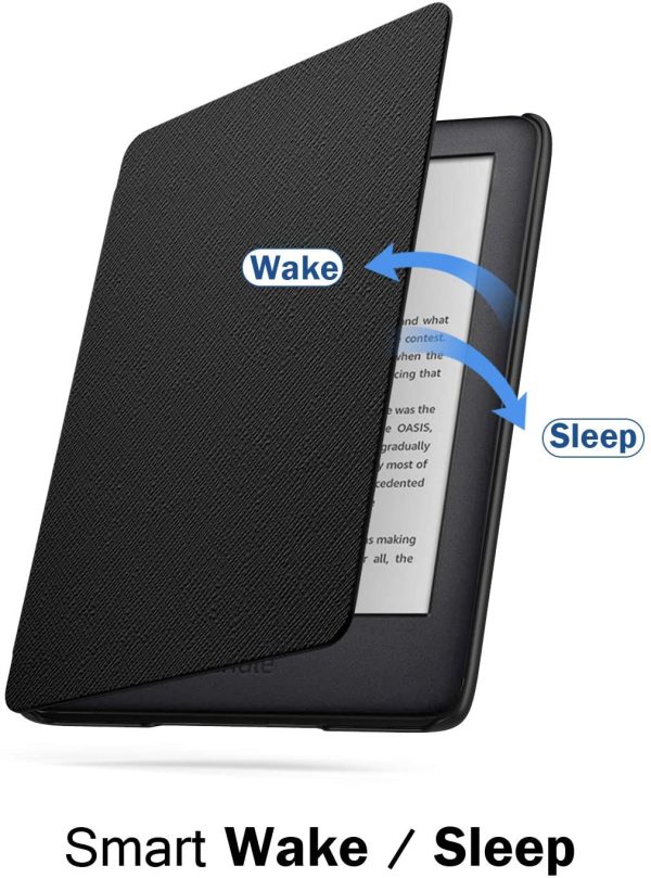 Case Fits 6" Kindle (10th Generation, 2019 Release), Thinnest Protective Shell Cover with Auto Wake/Sleep, Will Not Fit Kindle Paperwhite 10th Generation 2018 - Black - Image 7