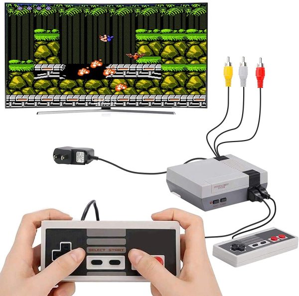 Classic Video Game Console, Mini Retro Game Player Built-in with 620 Games Dual Players Mode Console PAL NTSL Support TV Output Children Gift - Image 5