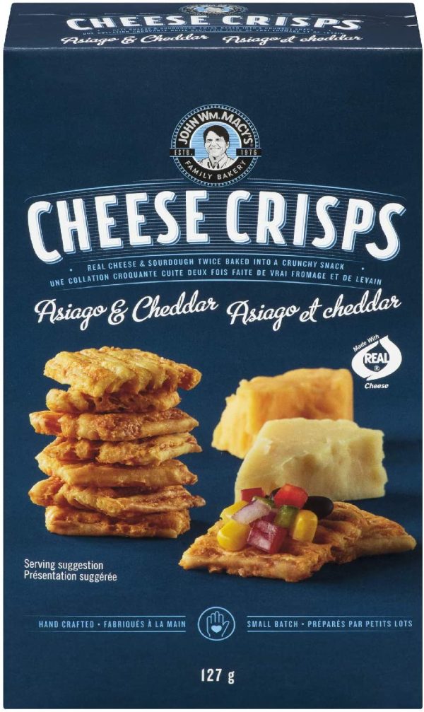 Cheddar & Asiago Cheesecrisps, 127g - Image 4