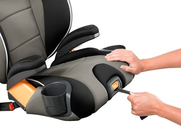 Chicco KidFit Belt Positioning Booster Seat, Jasper - Image 3