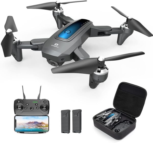 D10 Drone with Camera for Adults and Kids 1080P HD FPV Live Video, RC Quadcopter Helicopter with Waypoints, Altitude Hold, One Key Start, Headless Mode, Carrying Case Included - Image 4