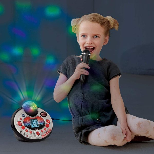 VTech Kidi Star Karaoke Machine, Black (English Version) - Image 2