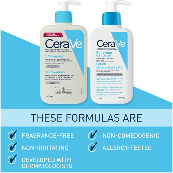 Cerave Salicylic Acid Daily Face Cleanser and Lotion Bundle - Image 5