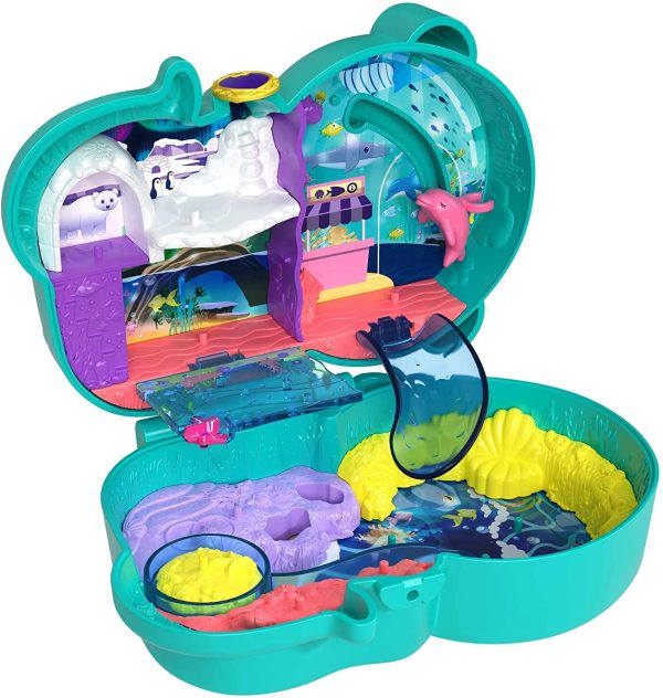 POLLY POCKET Otter Aquarium Compact Multicolor